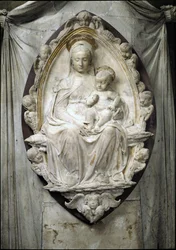 Madonna „del Latte”, 1478 (márvány)